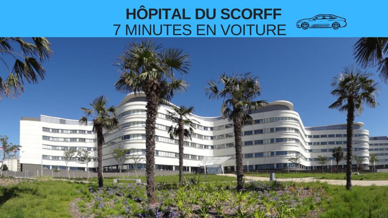 Residence Duguay - Centre Ville - Porte B - Appartements Tout Confort - Neuf - Nouveau Lorient Buitenkant foto
