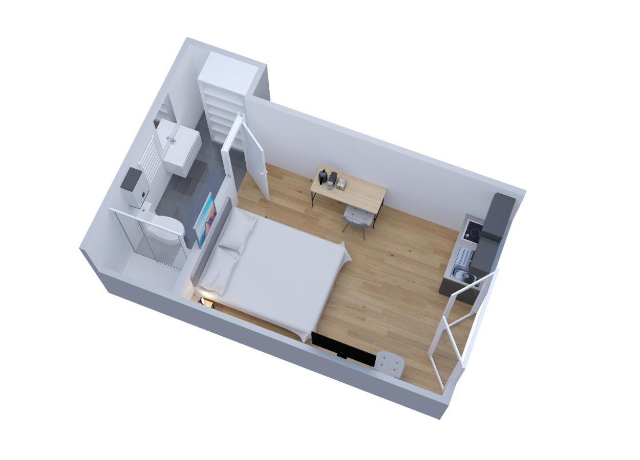 Residence Duguay - Centre Ville - Porte B - Appartements Tout Confort - Neuf - Nouveau Lorient Buitenkant foto